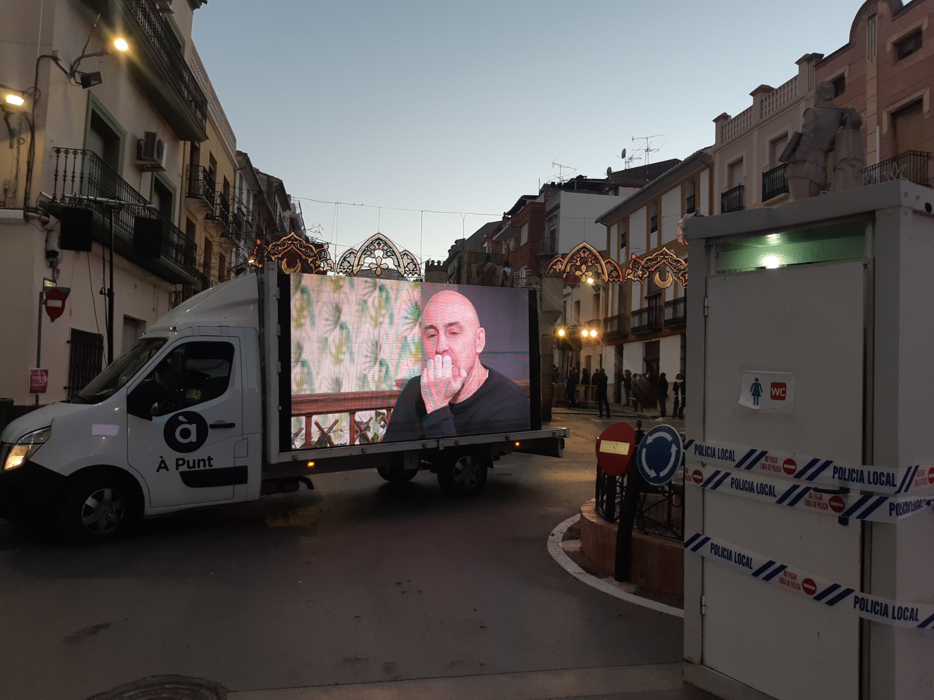 Camión pantalla LED. LEDVTEVES